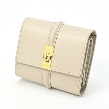 CELINE Small Trifold 16 [Saise] Wallet 10F52 Beige