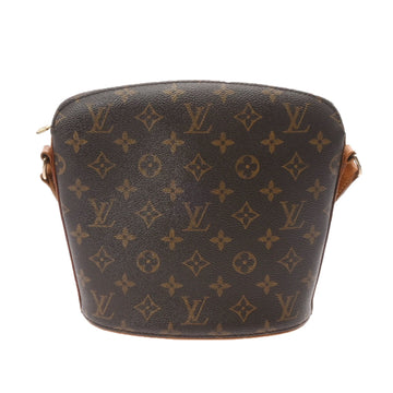 Louis Vuitton Monogram Drouot Brown M51290 Women's Canvas Shoulder Bag