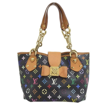 Louis Vuitton Monogram Multicolor Annie MM Shoulder Bag M40308 Noir Black