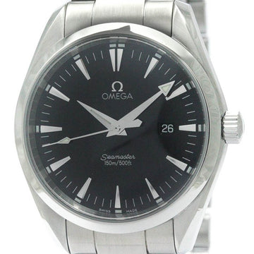 OMEGAPolished  Seamaster Aqua Terra Steel Quartz Mens Watch 2517.50 BF568494