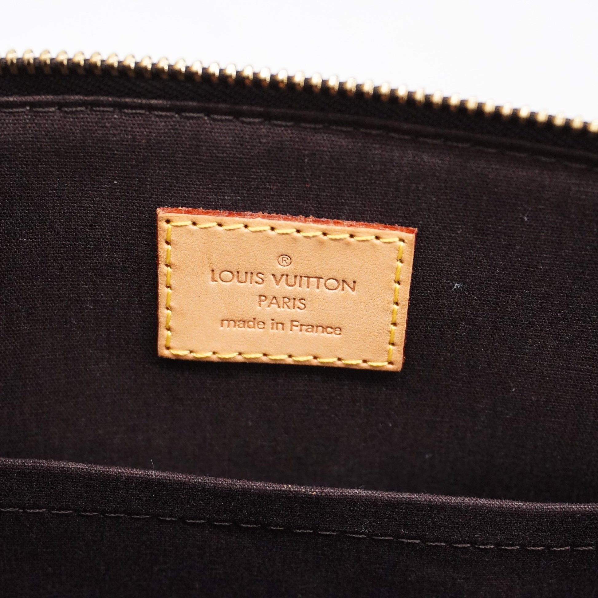 Auth Louis Vuitton Monogram Vernis Sherwood PM M91493 Women's Handbag  Amarante