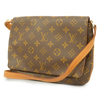 LOUIS VUITTON Shoulder Bag Monogram Musette Tango Short Strap M51257 Brown Ladies