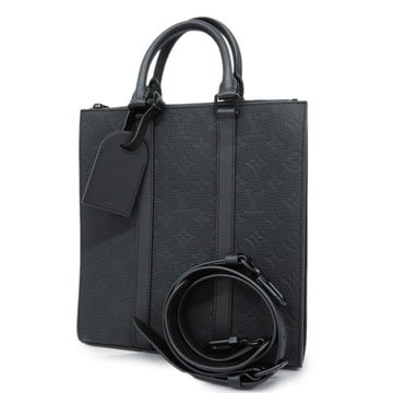 LOUIS VUITTONAuth  Taurillon 2way Bag Sack Plastic Cloth M59960 Shoulder Bag,