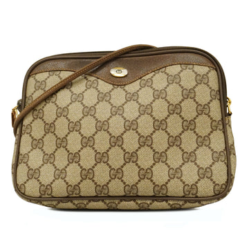 GUCCIAuth  Shoulder Bag 97 02 068 Women's GG Supreme Shoulder Bag Beige,Brown