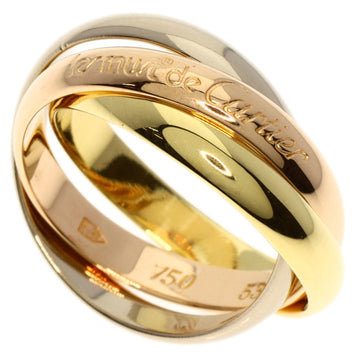 CARTIER Trinity #53 Ring K18 Yellow Gold/K18PG/K18WG Ladies