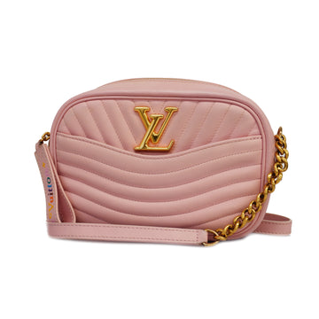 LOUIS VUITTONAuth  New Wave New Camera Bag Smoothy Pink M53683 Women's Shoulder
