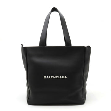 BALENCIAGA tote bag large shoulder leather black 504980