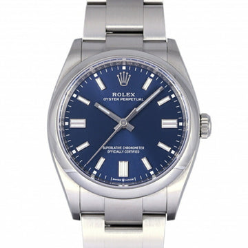 ROLEX Oyster Perpetual 36 126000 Bright Blue Dial Watch Men's