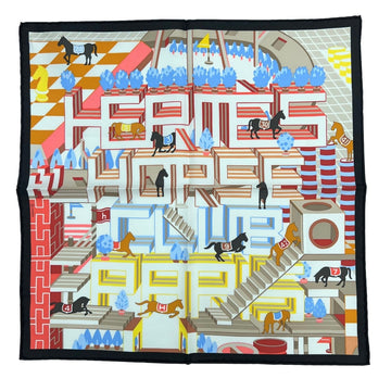 HERMES Carre 45 Gavroche Horse Club Detail 23SS Scarf Mini New Silk Ladies Noir Beige Corail 2023 Spring Summer Collection