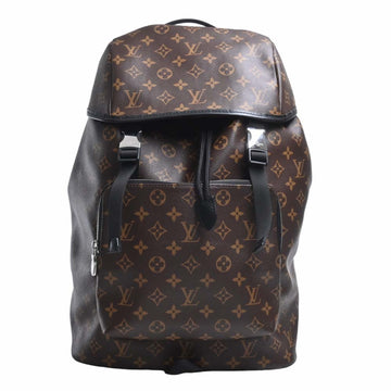 LOUIS VUITTON Monogram Macassar Backpack Rucksack M43422 Brown Women's