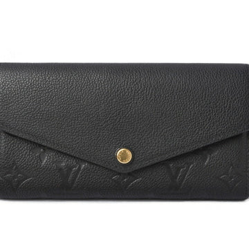 Louis Vuitton Wallet LOUIS VUITTON M61182 Monogram Amplant Portofeuil Sarah Noir / Black