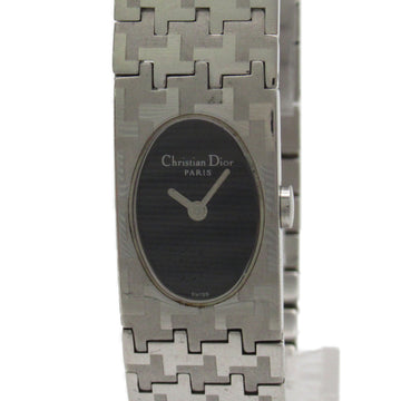 Dior Wrist Watch D70-100 Quartz Black Stainless Steel D70-100