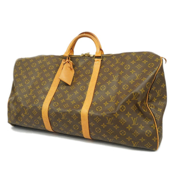 LOUIS VUITTONAuth  Monogram Keepol 60 M41422 Men,Women,Unisex Boston Bag