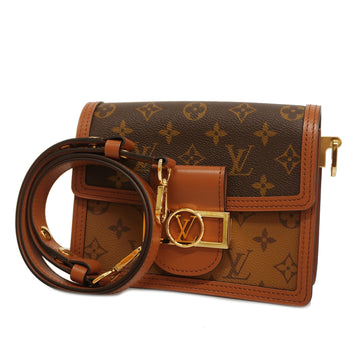 LOUIS VUITTONAuth  Monogram Reverse Dauphine M44391 Women's Shoulder Bag