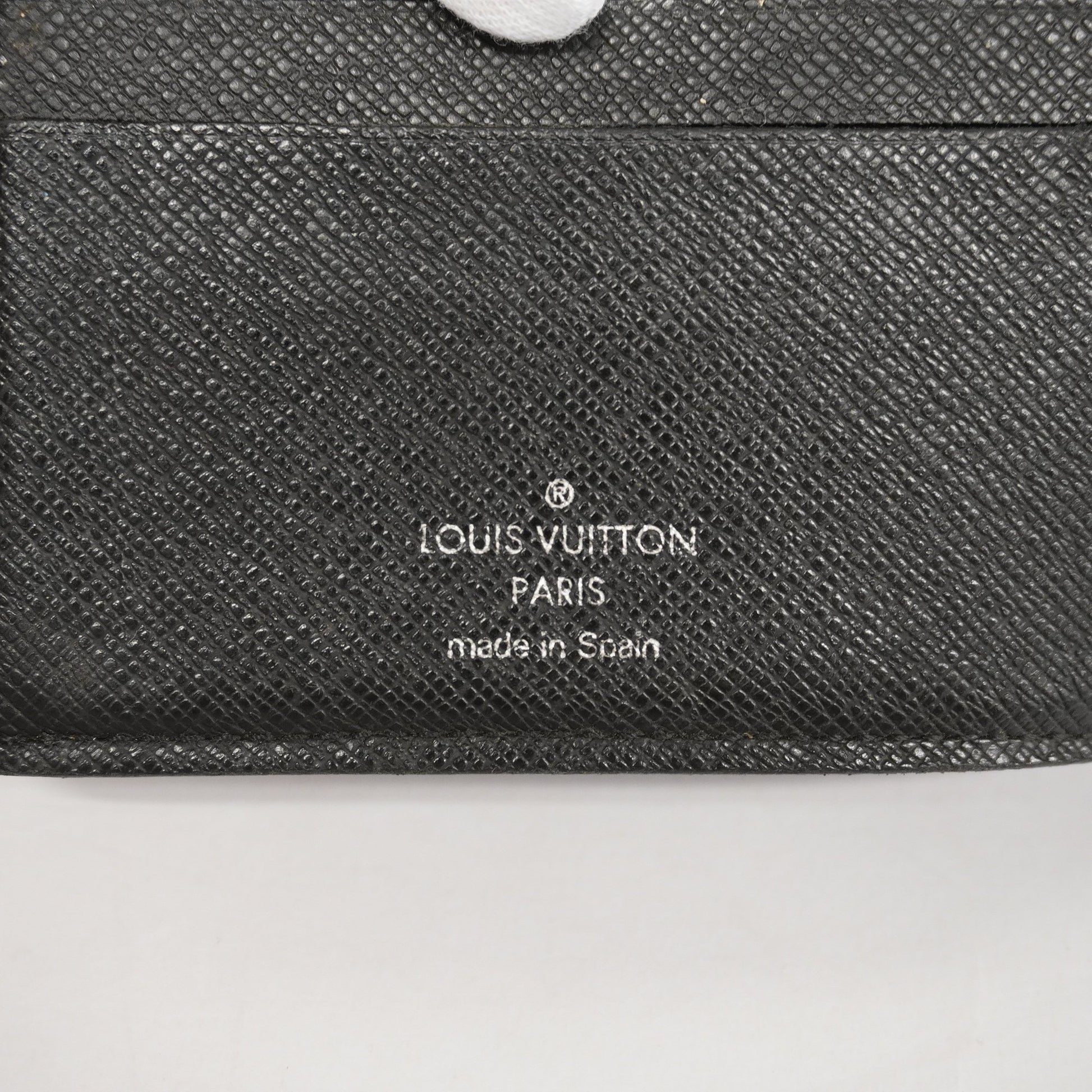 Authentic Louis Vuitton Damier Graphite Portefeuille Marco N62664 Wallet  3101F