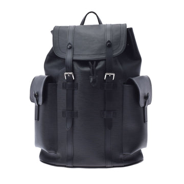 LOUIS VUITTON Epi Christopher PM Noir M50159 Men's Leather Backpack/Daypack