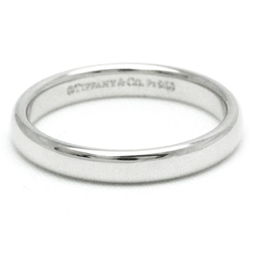 TIFFANY Classic Band Ring 3mm Platinum Fashion No Stone Band Ring Silver