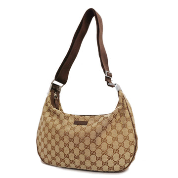 GUCCIAuth  GG Canvas Shoulder Bag 122790 Women's Shoulder Bag Beige,Brown