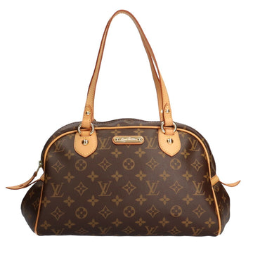 Louis Vuitton Montorgueil Monogram Shoulder Bag Canvas Brown Ladies