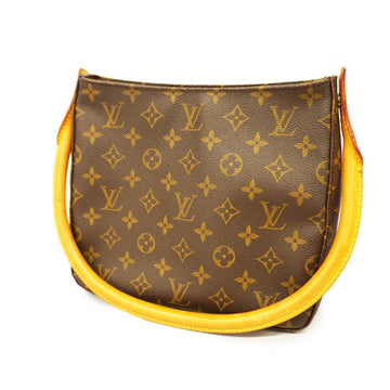 LOUIS VUITTON Shoulder Bag Monogram Looping MM M51146 Brown Ladies