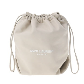 SAINT LAURENT Teddy Small Type Ivory Ladies Calf Shoulder Bag