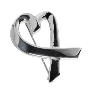 TIFFANY Loving Heart Brooch Silver 925 &Co.