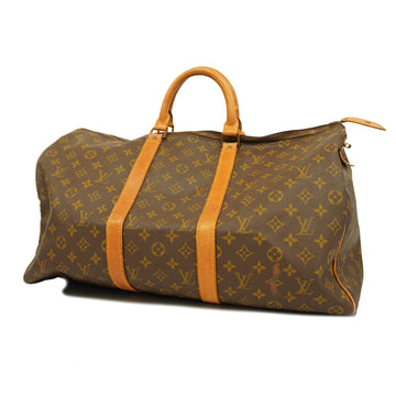 LOUIS VUITTONAuth  Monogram Keepol 50 M41426 Men,Women,Unisex Boston Bag,Handbag