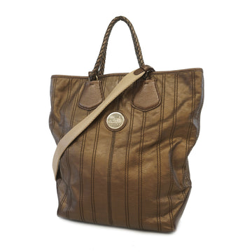 Celine Tote Bag Women's Leather Tote Bag Brown