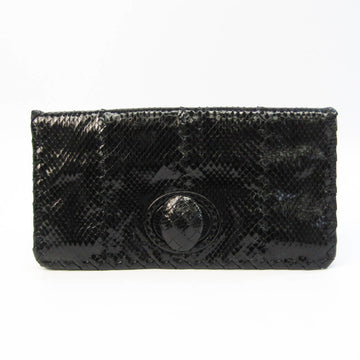 BOTTEGA VENETA Men,Women Leather Clutch Bag Black