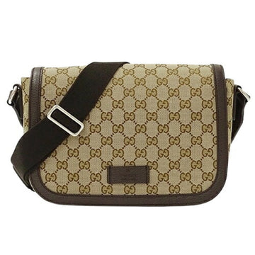 GUCCI Bag Women's Men's Brand Shoulder Messenger GG Canvas Brown Beige 449172 Crossbody