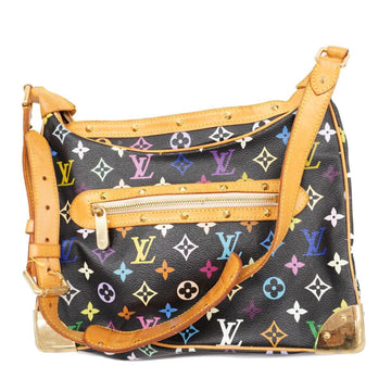 LOUIS VUITTON Shoulder Bag Monogram Multicolor Boulogne M92638 Noir Ladies