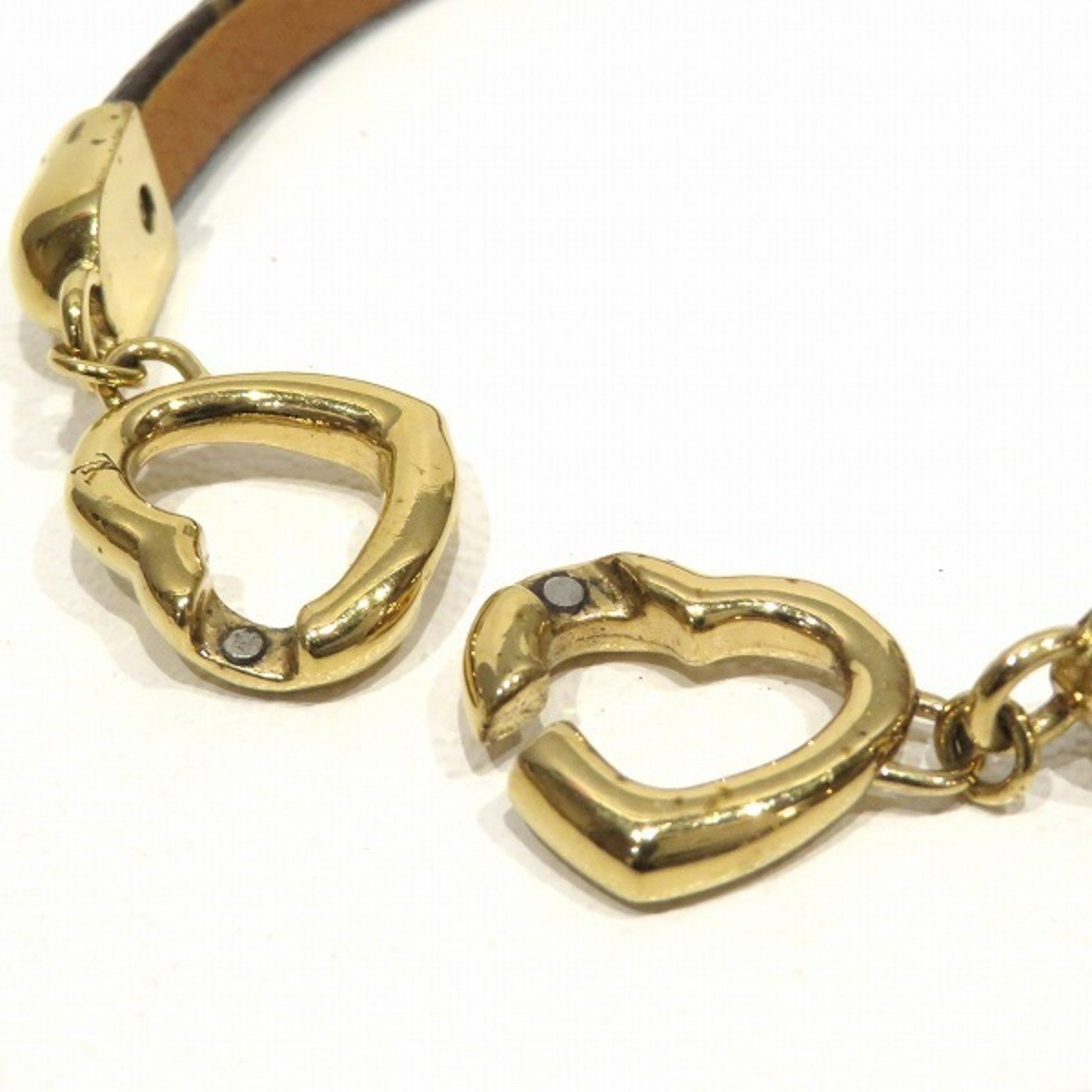 Louis Vuitton Brass Resay Jesus Bracelet(Brown)