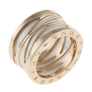 Bvlgari B-zero1 4 band # 54 ring No. 12.5 18K K18 pink gold ladies