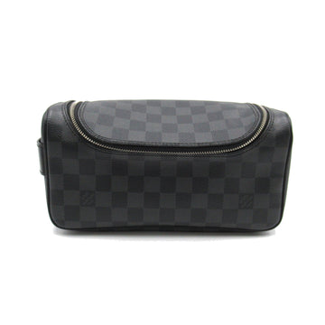 LOUIS VUITTON To Cracking . porch Black Damier graphite PVC coated canvas N47625