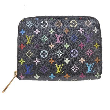 Louis Vuitton Zippy Coin Purse Women's Men's Case M93740 (Discontinued Color) Monogram Multi Noir