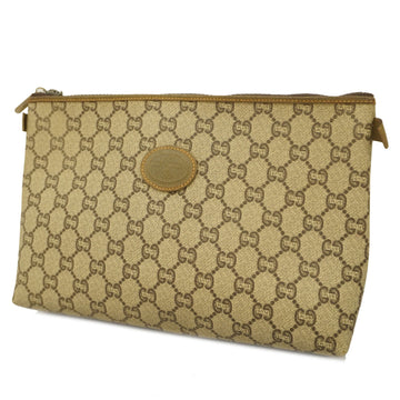 GUCCIAuth  Clutch Bag Women,Men,Unisex GG Plus Beige