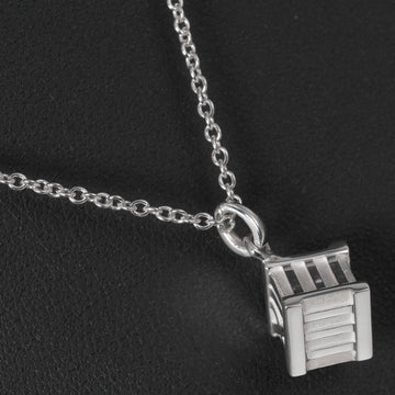 TIFFANY Atlas Cube Necklace Silver 925 &Co. Women's