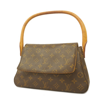 LOUIS VUITTONAuth  Monogram Mini Looping M51147 Women's Shoulder Bag