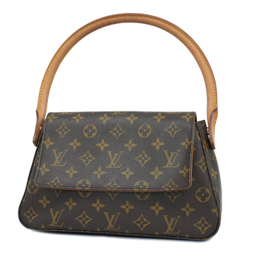 LOUIS VUITTONAuth  Monogram Mini Looping M51147 Women's Shoulder Bag