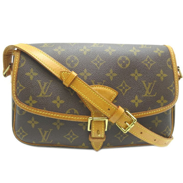 Louis Vuitton Monogram Sologne M42250 Women's Shoulder Bag Brown