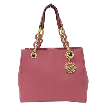 MICHAEL KORS bag Lady's 2way handbag shoulder leather pink