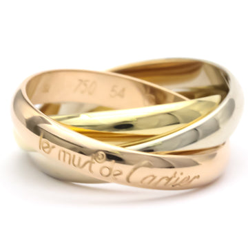 Cartier Trinity Pink Gold (18K),White Gold (18K),Yellow Gold (18K) Band Ring