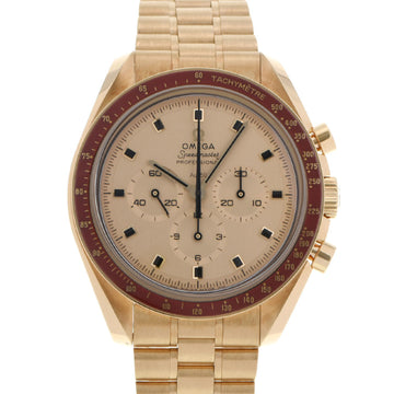 OMEGA Speedmaster Moonwatch Apollo 11 50th Anniversary 310.60.42.50.99.001 Men's YG Watch Manual Winding Gold Dial