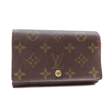 Louis Vuitton Bifold Wallet Monogram Porte Monet Bier Tresor Women's M61730