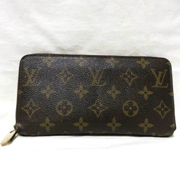 LOUIS VUITTON Monogram Zippy Wallet M60017 Long Unisex