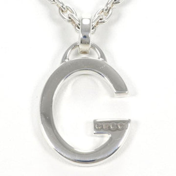 GUCCI G Logo Silver Necklace Box Bag Total Weight Approx. 18.9g 44cm Jewelry