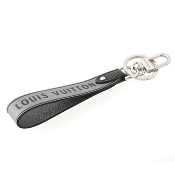 LOUIS VUITTON Keychain Capital LV / Bag Charm M00337 Monogram Eclipse Reverse