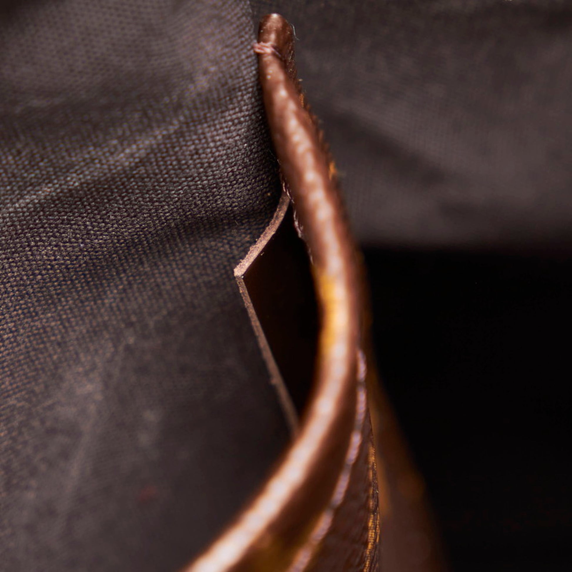 Louis Vuitton Monogram Tote Miroir Handbag Shoulder Bag M54626 Noir Bl