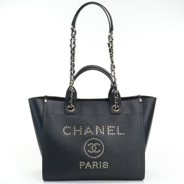 CHANEL tote bag A57069 leather ladies