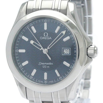 OMEGAPolished  Seamaster 120M Steel Quartz Mens Watch 2511.81 BF567955